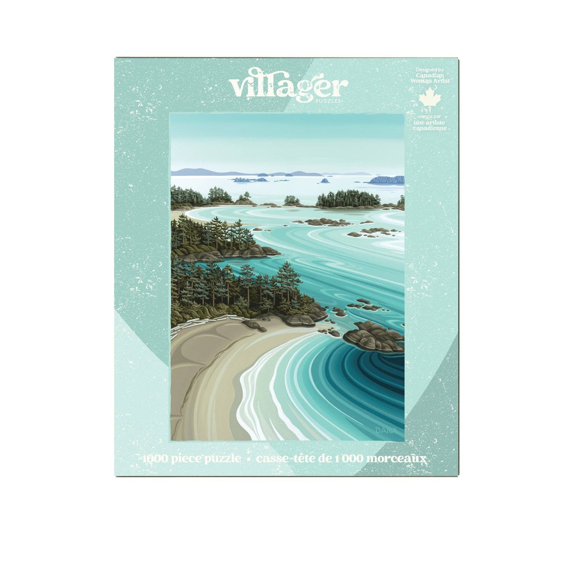 Villager Puzzles - Soaring over Tofino | 1000-Piece Puzzle | Designed in Canada