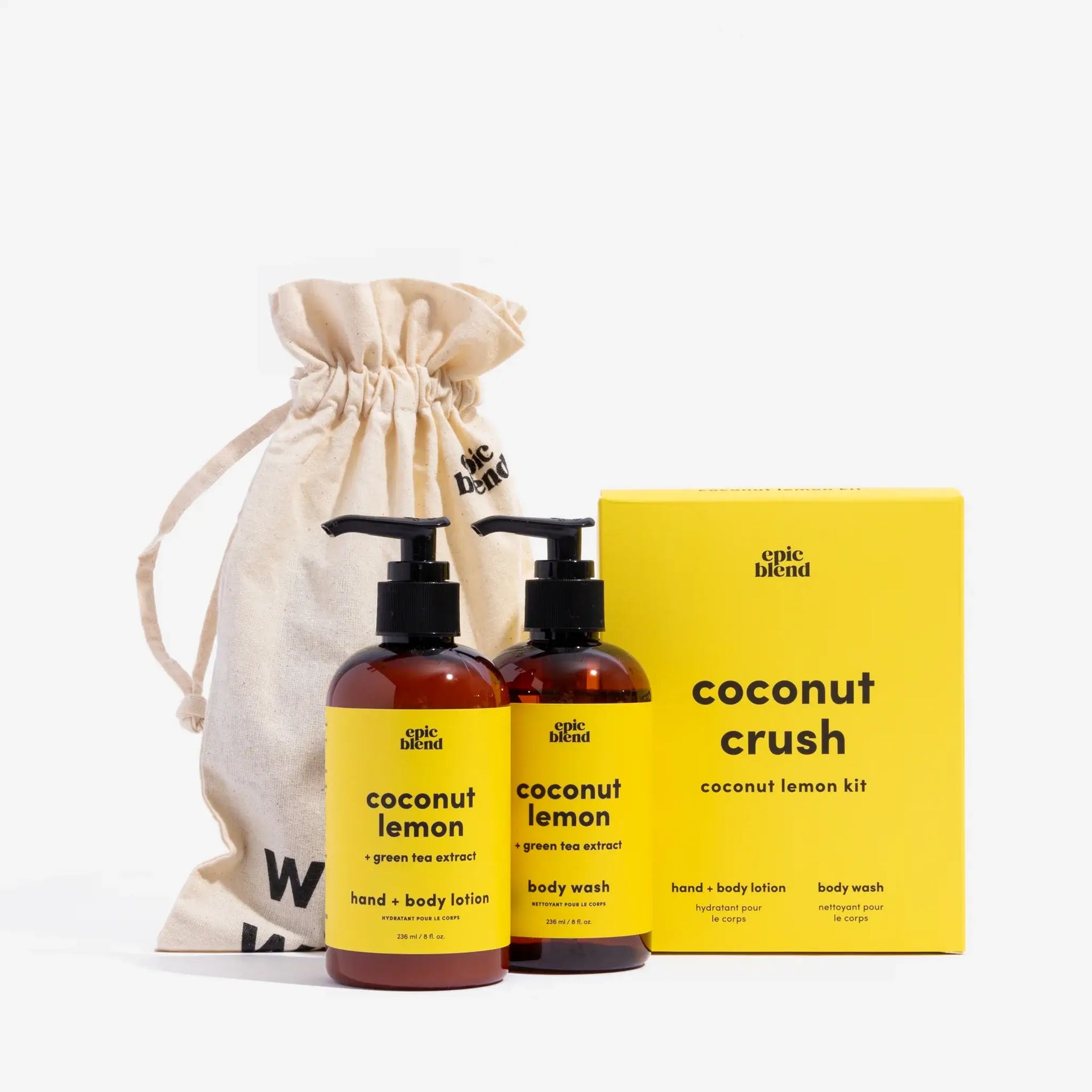 Coconut Crush - Coconut Lemon Kit Bundle Vegan