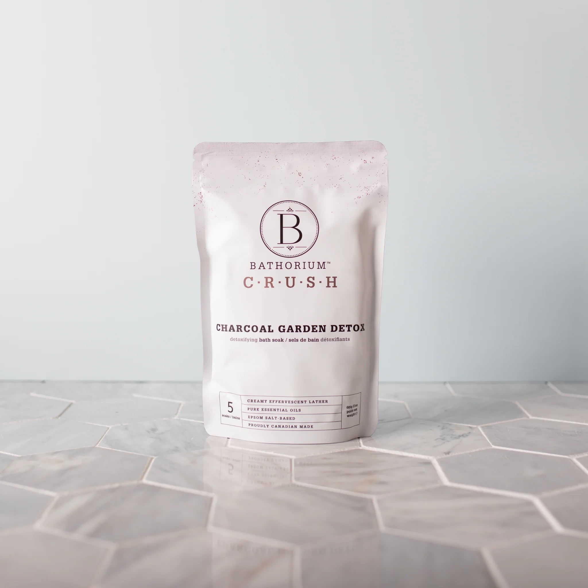 Bathorium Crush Charcoal Garden Detox package