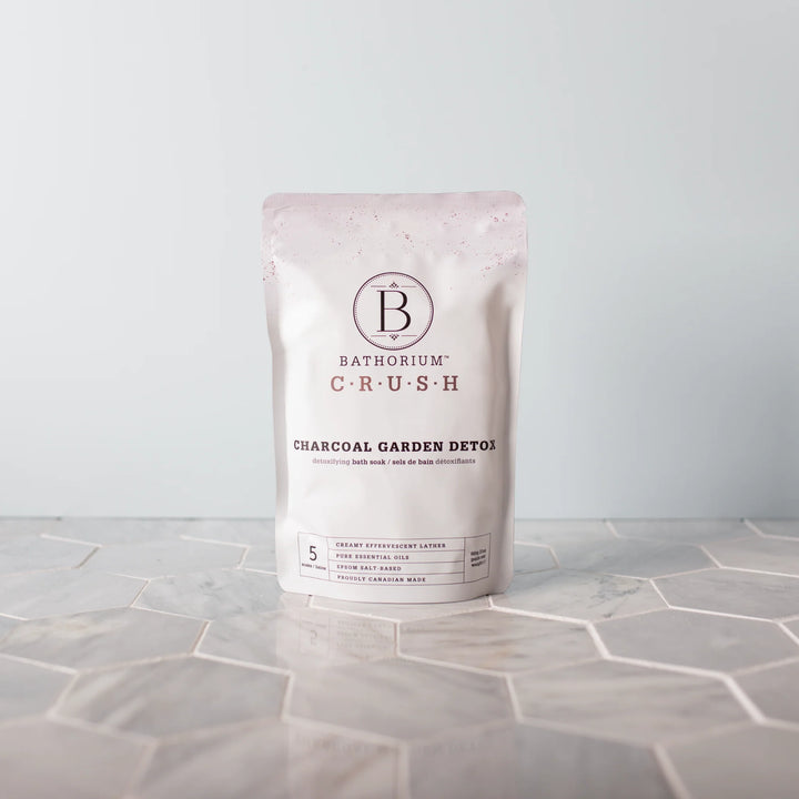 Bathorium Crush Charcoal Garden Detox package