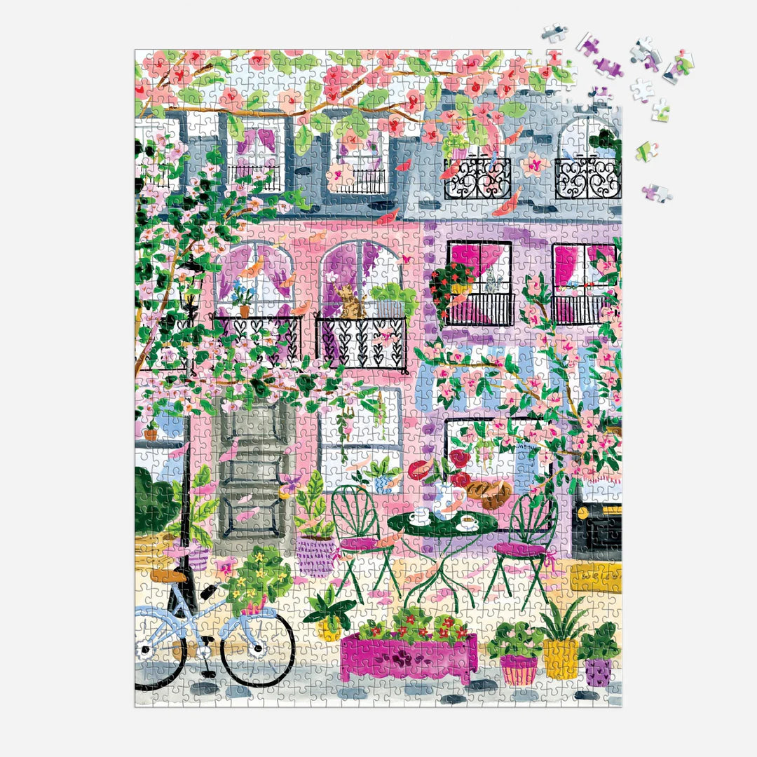 Cherry Lane Blossoms | 1000 Piece Puzzle