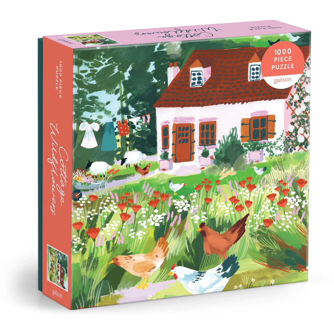 Cottage Wildflowers | 1000 Piece Puzzle