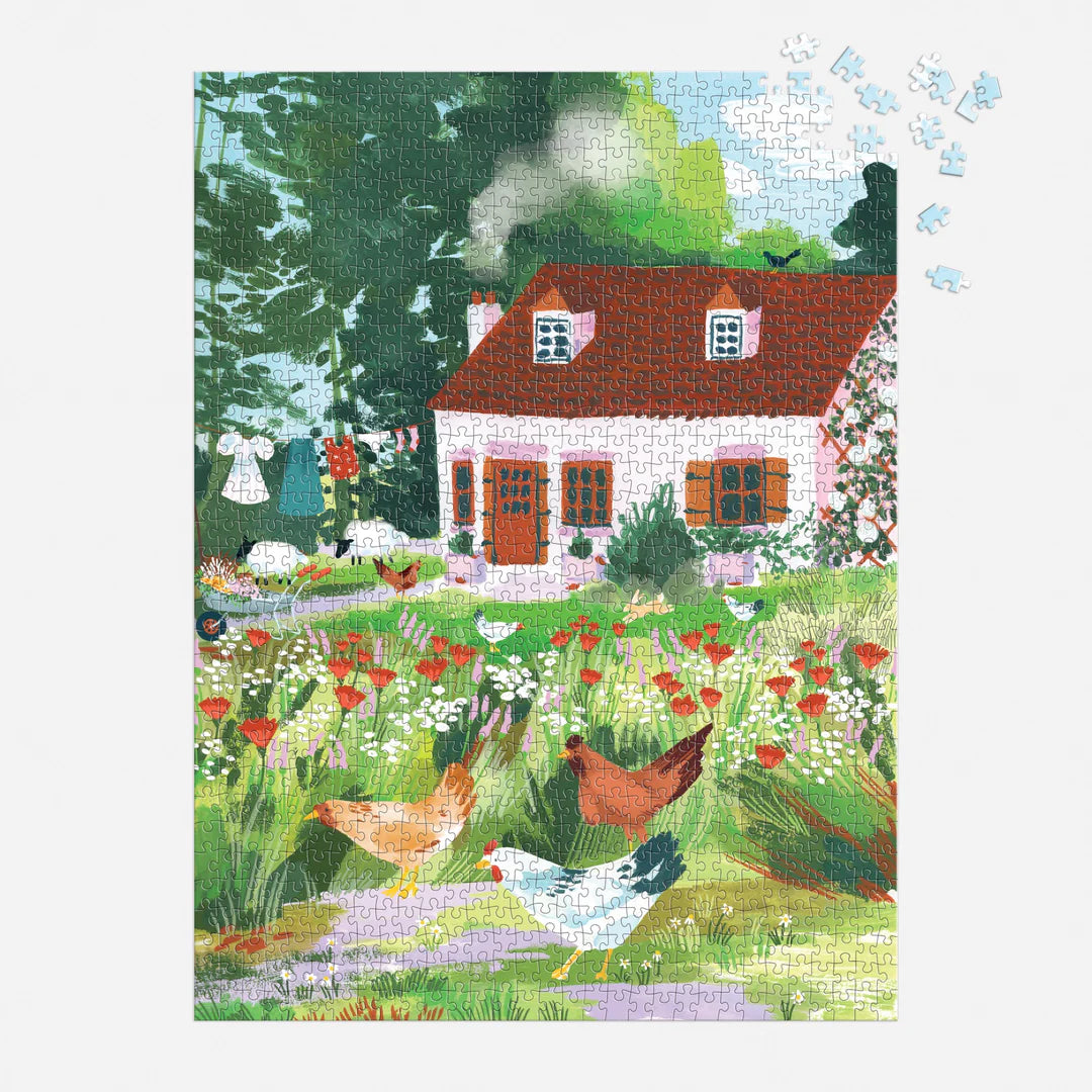 Cottage Wildflowers | 1000 Piece Puzzle