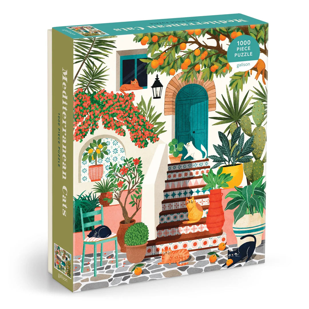Mediterranean Cats | 1000 Piece Puzzle