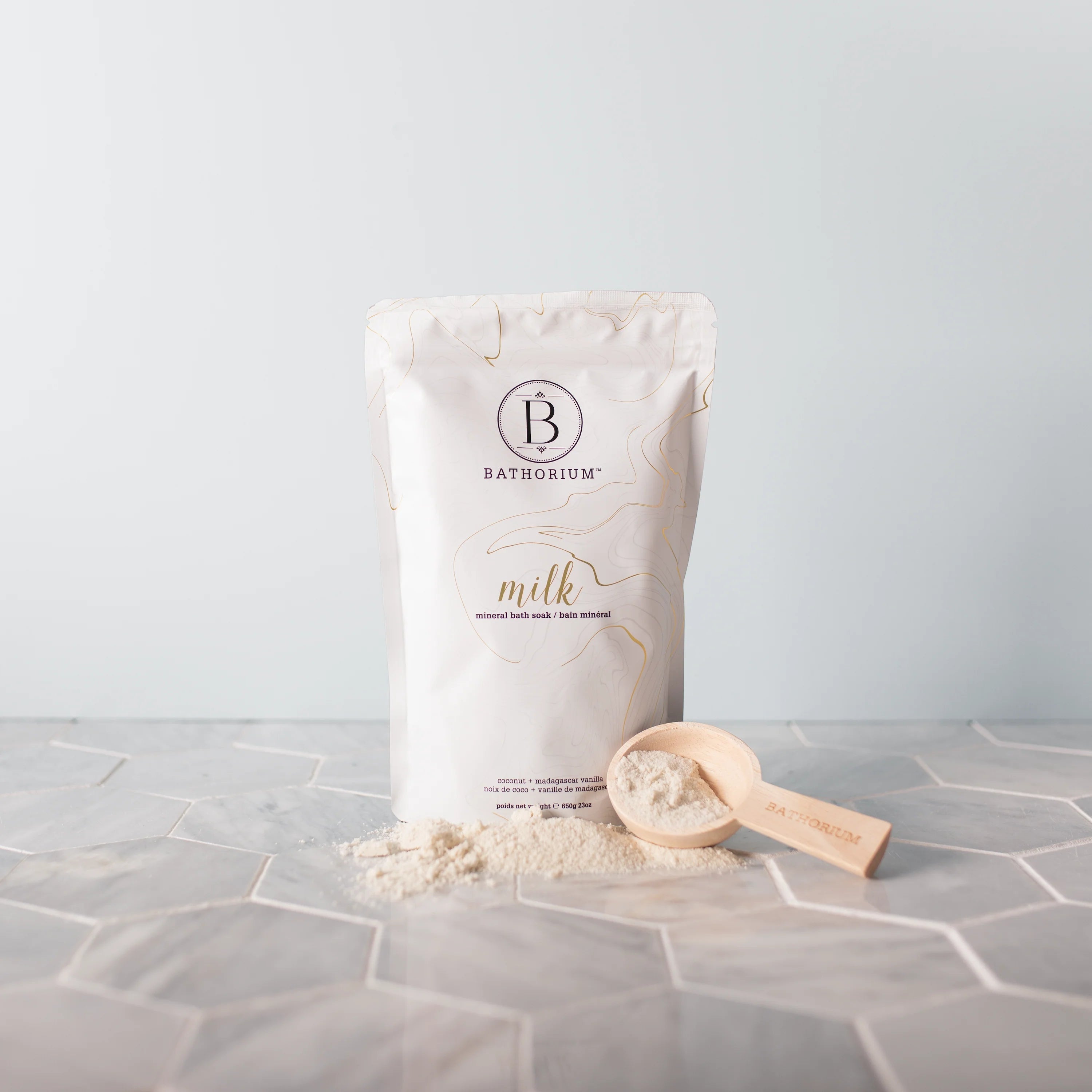 Bag of Bathorium milk powder