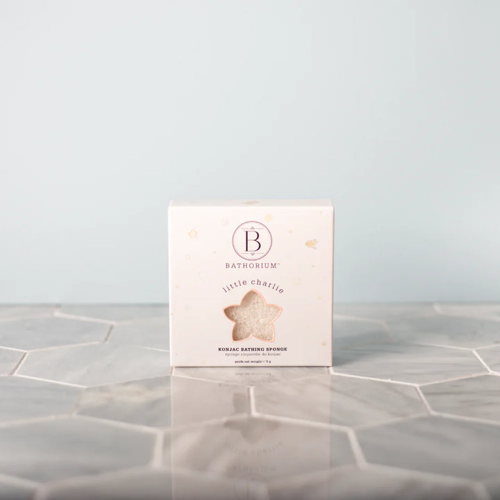 Box of Bathorium baby product on a gray surface