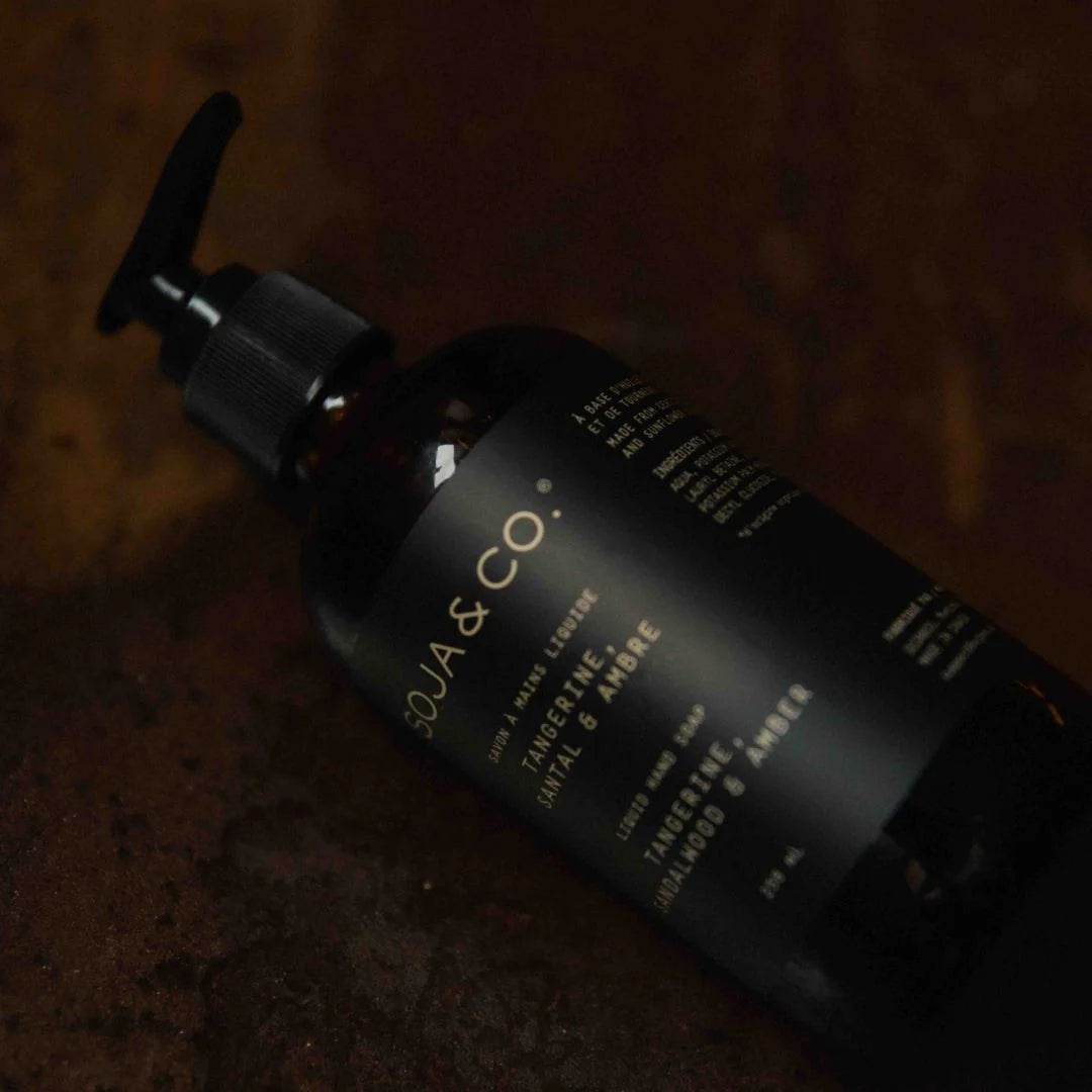 SOJA & CO. Black bottle