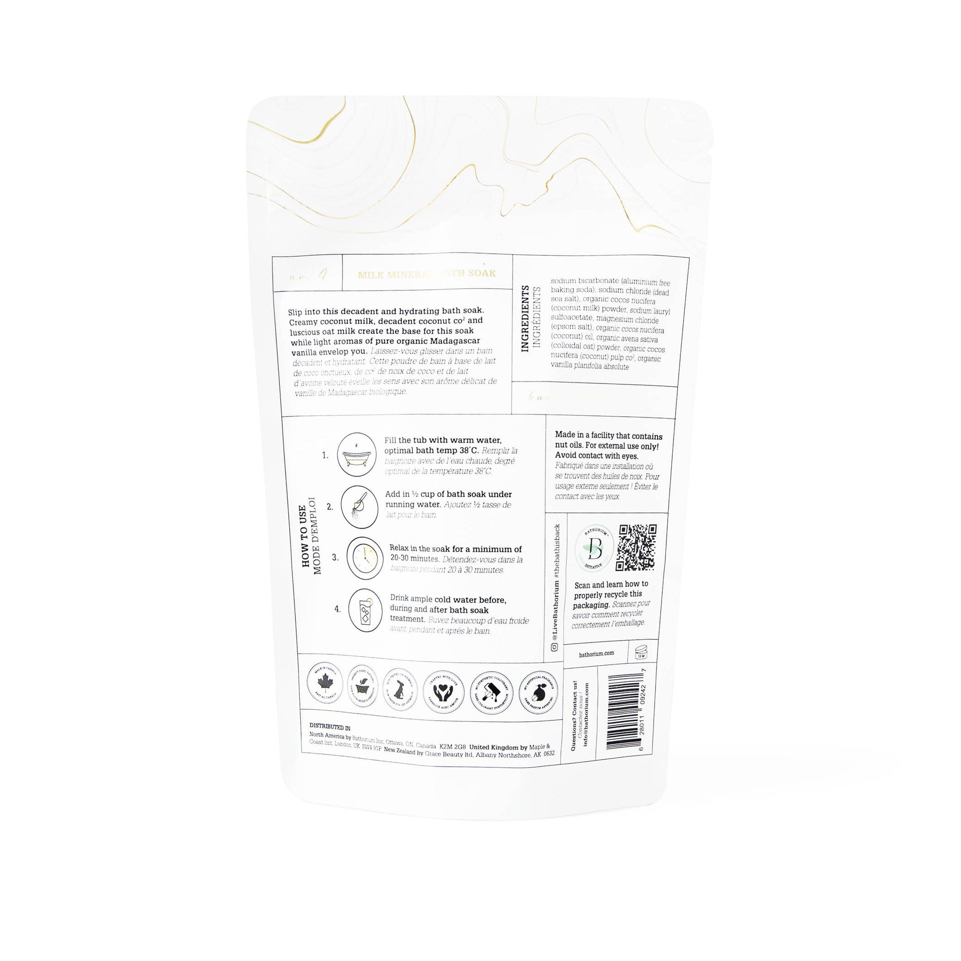 Milk Mineral Bath 650g