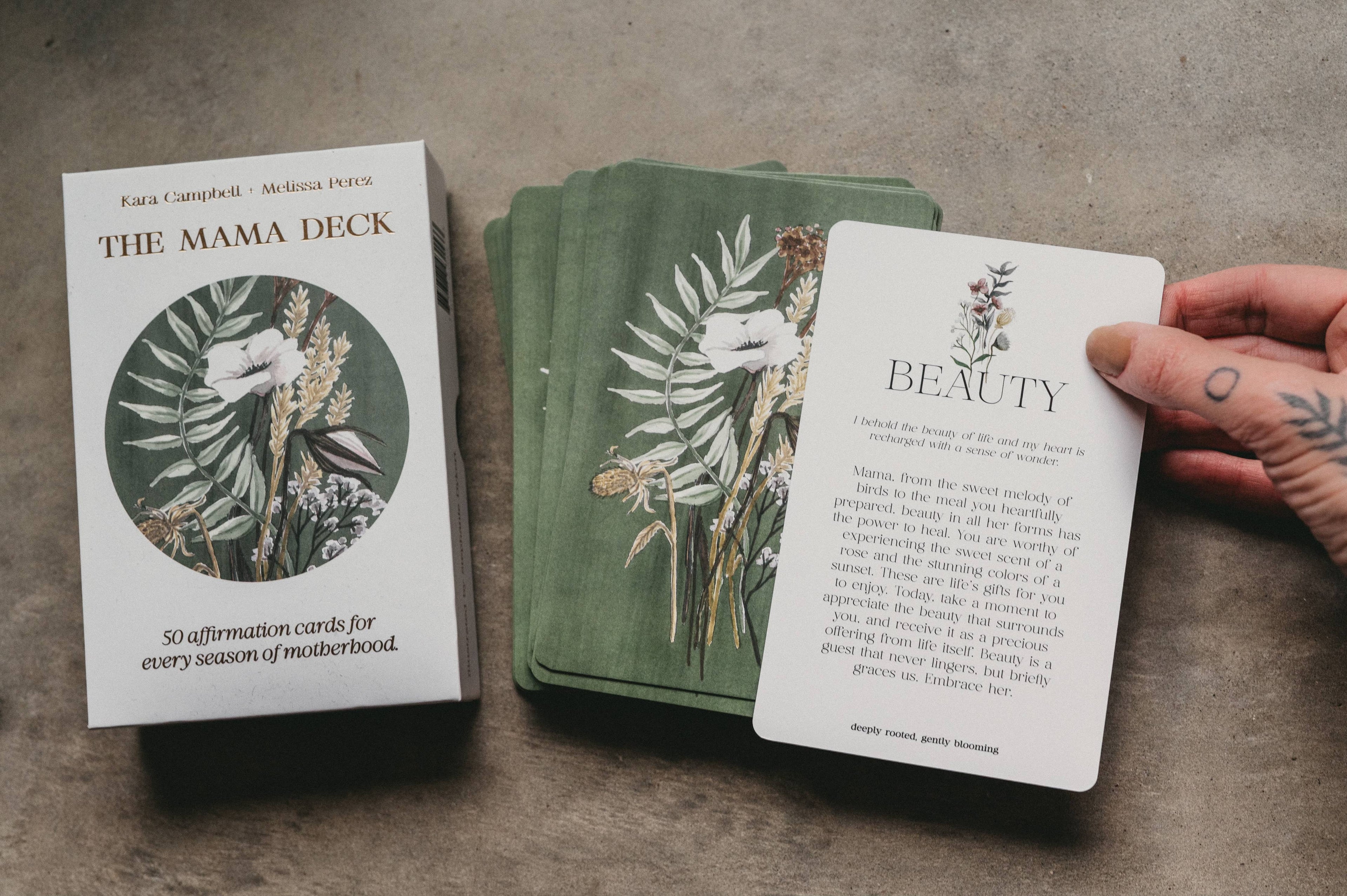 Mama Deck with cards
