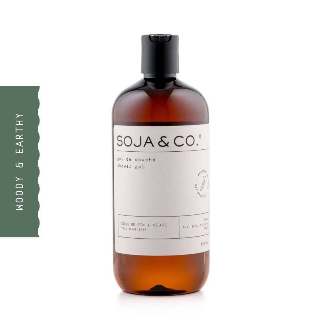 Shower Gel | Pine + Cedar Bark