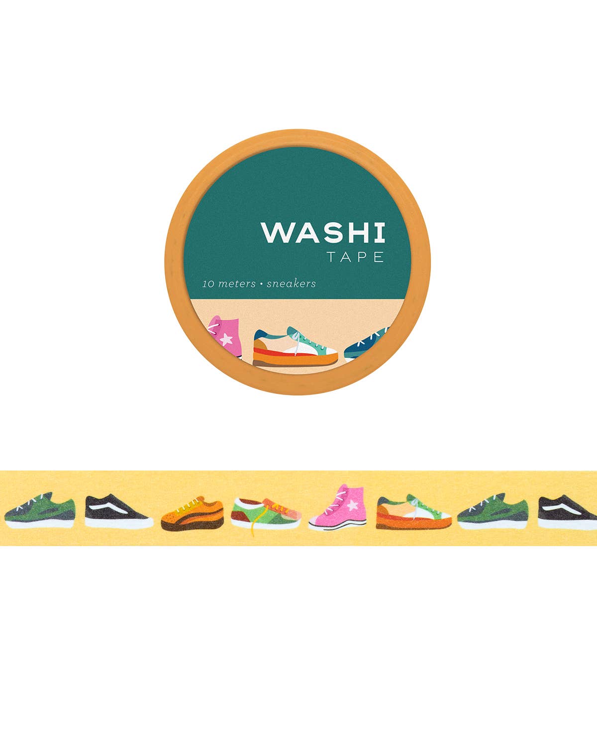 Girl of All Work - Sneakers Washi Tape