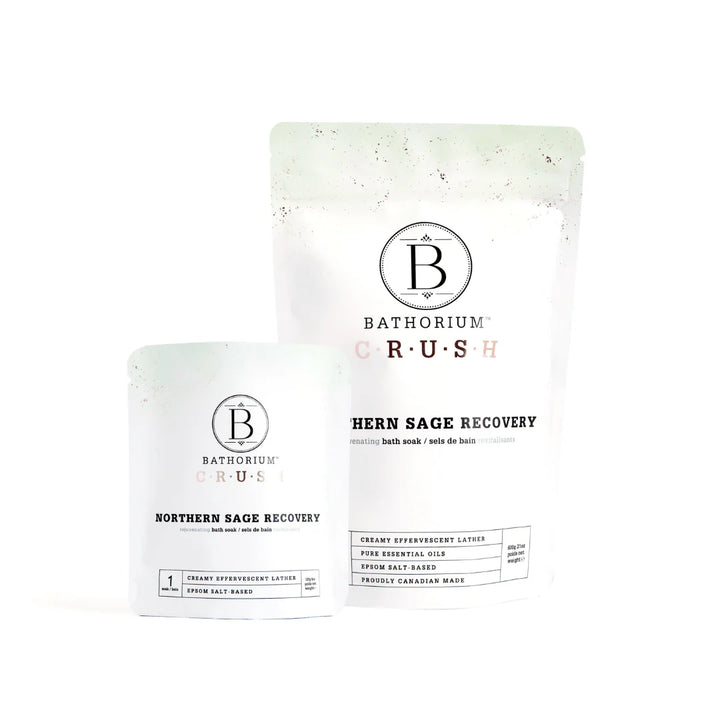 Two Bathorium products, 'Hern Sage Recovery'