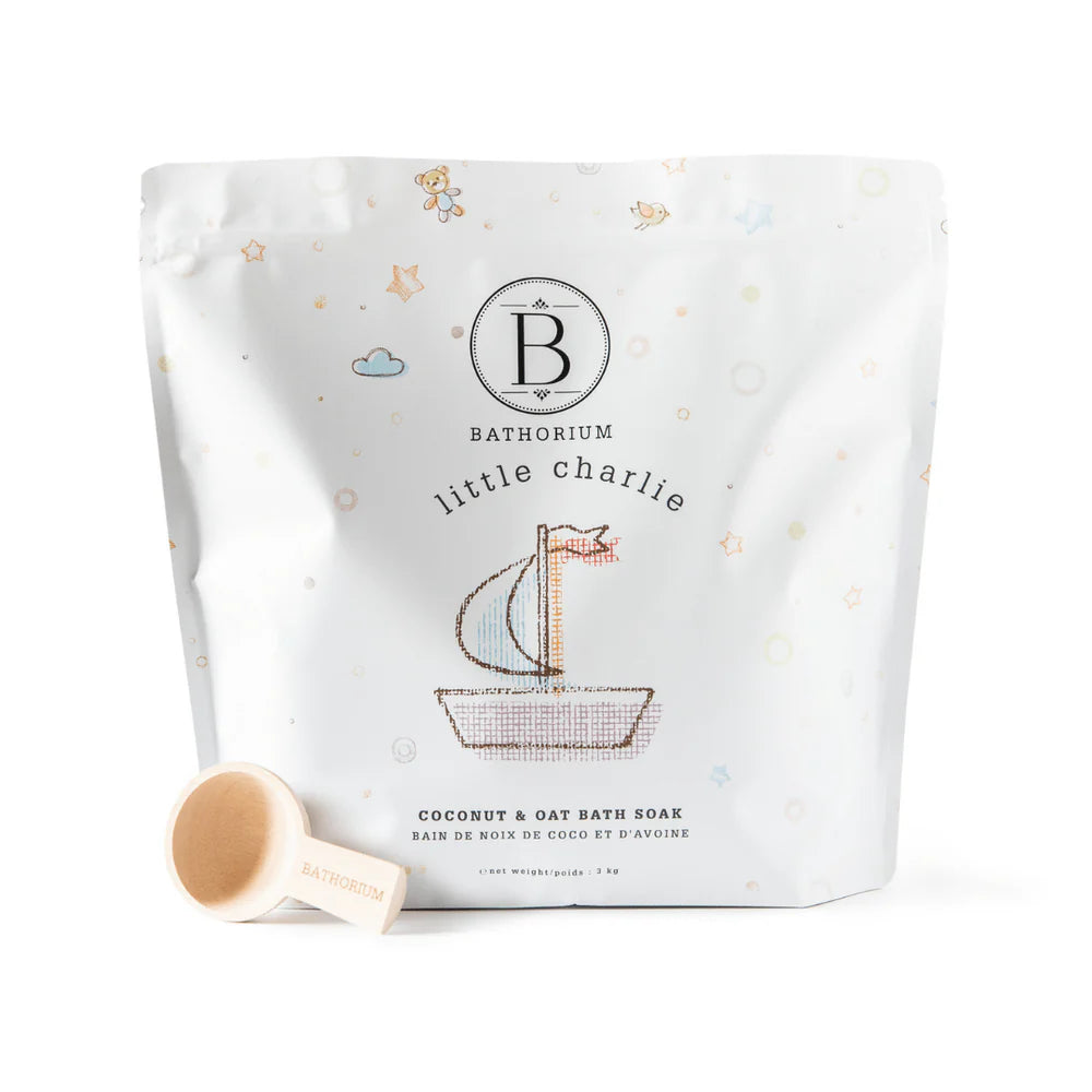 Bathorium Little Charlie coconut and oat bath soak