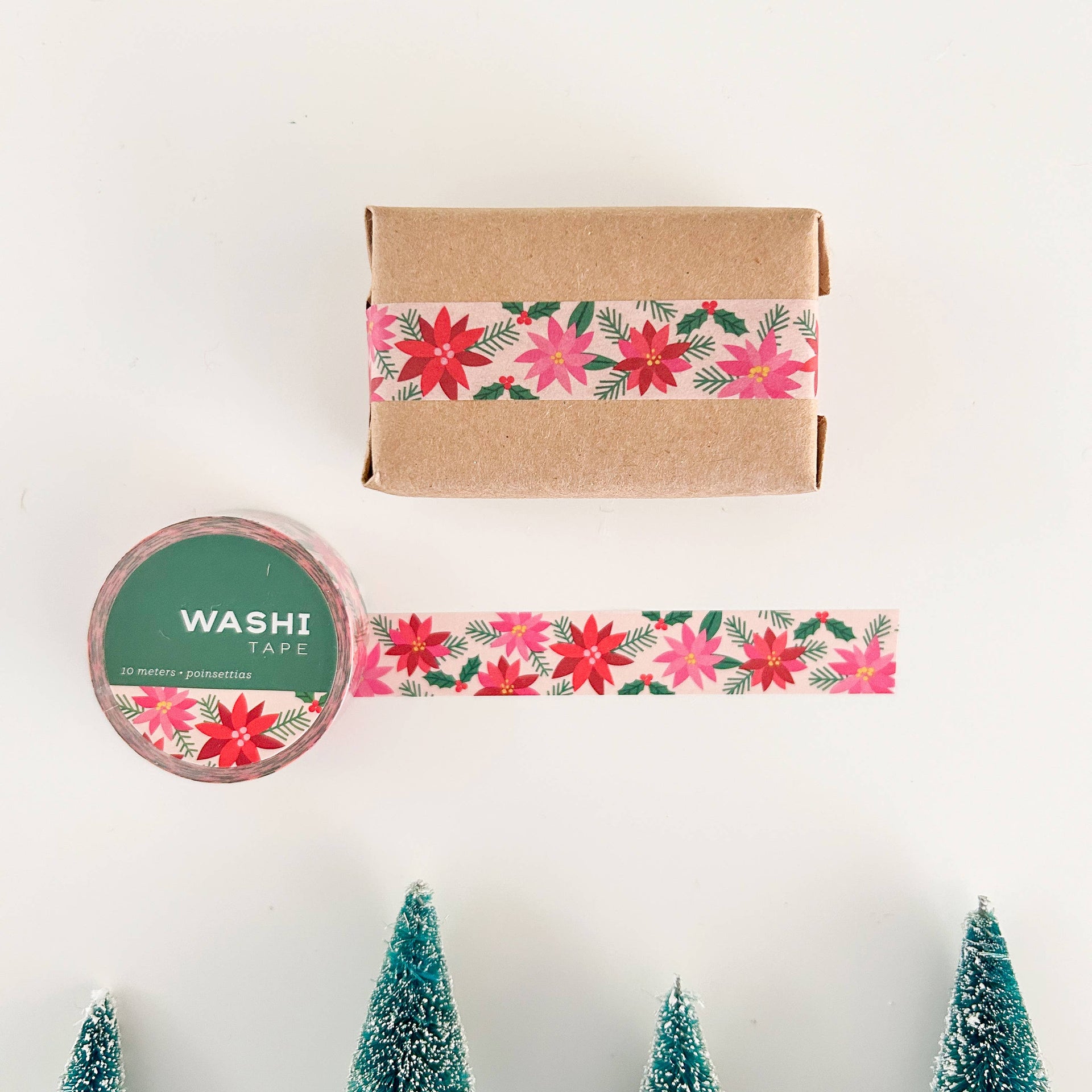 Girl of All Work - Poinsettia Washi Tape