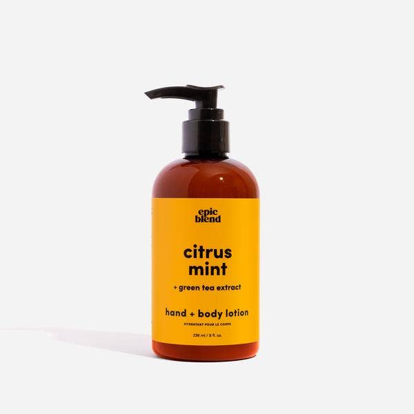Citrus Mint Hand and Body Lotion Vegan: 8oz