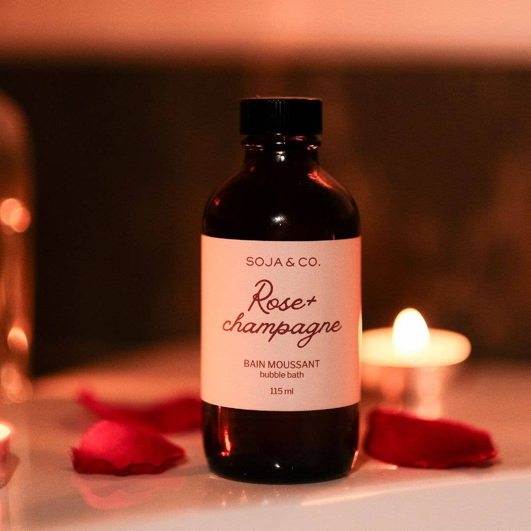 Mini Bubble Bath | Rose + Champagne | 115ml