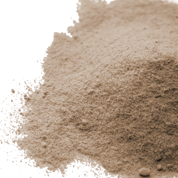 Close-up of brown powder