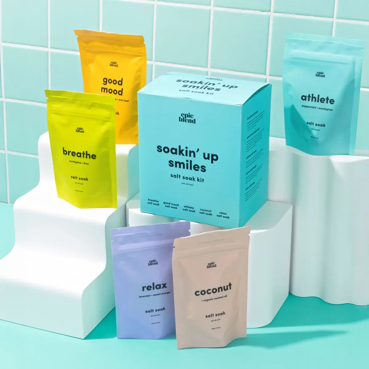 Soakin' Up Smiles - Salt Soak Kit Bundle Vegan