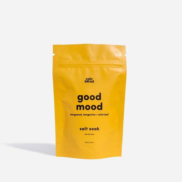 Good Mood Bath Salts Soak Vegan: 3.5oz