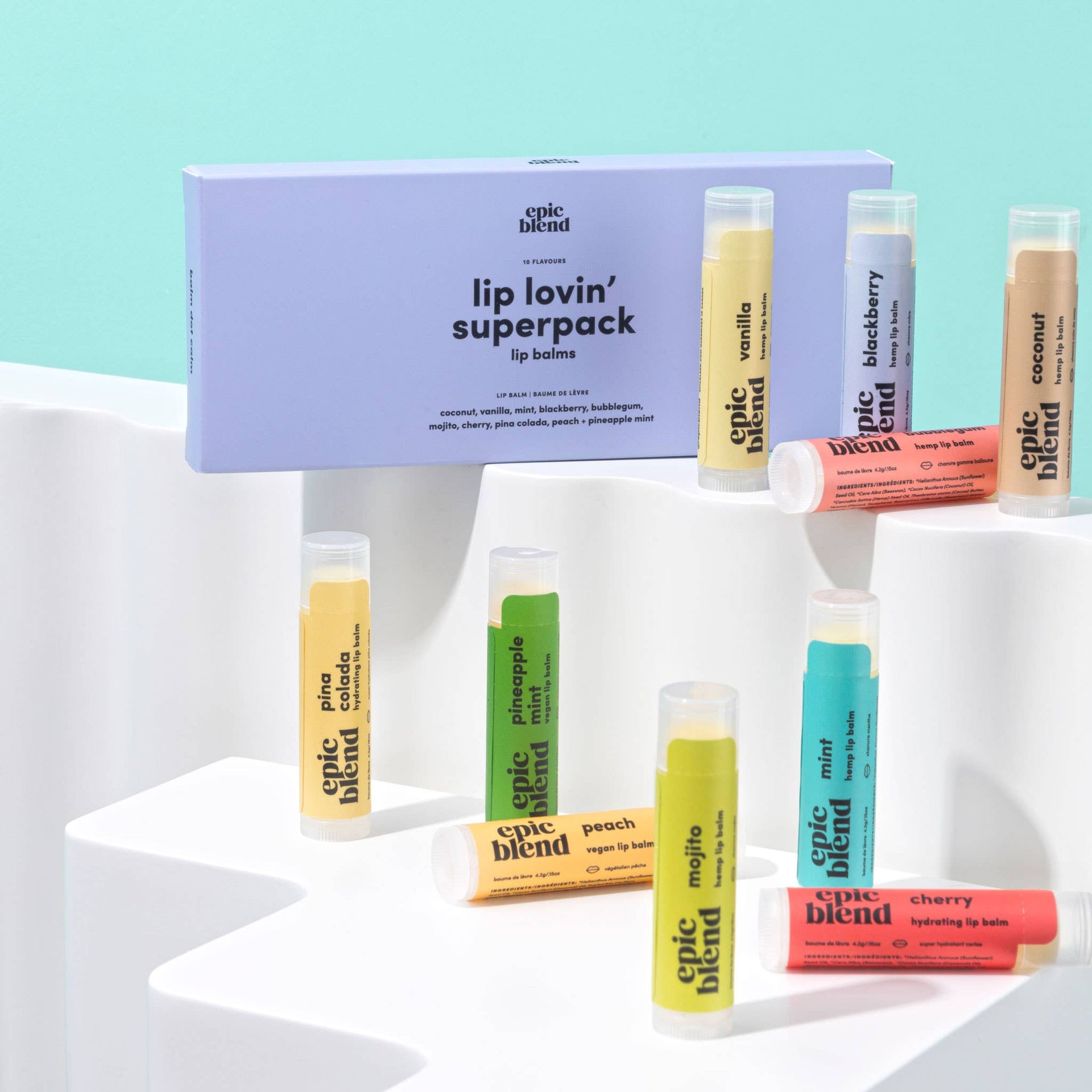 Lip Lovin' Superpack 10 Pack Kit/Bundle
