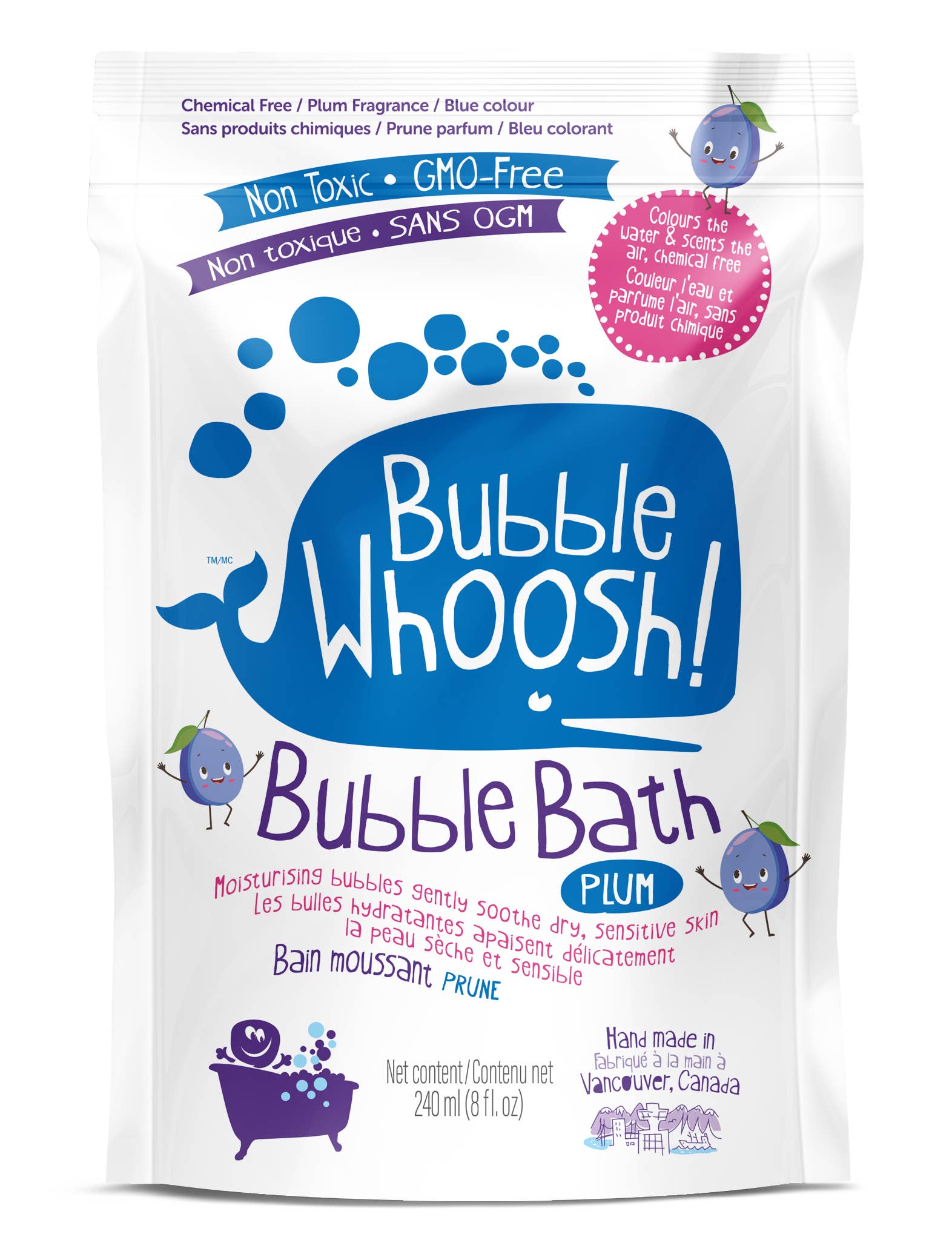 Loot Toy Company - Bubble Whoosh Plum