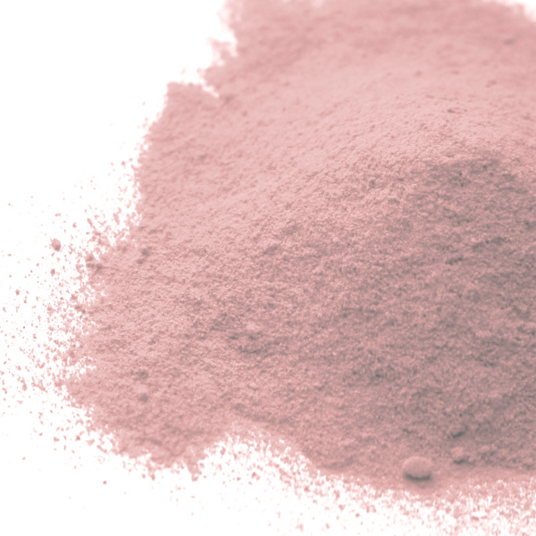 Close-up of pink powder