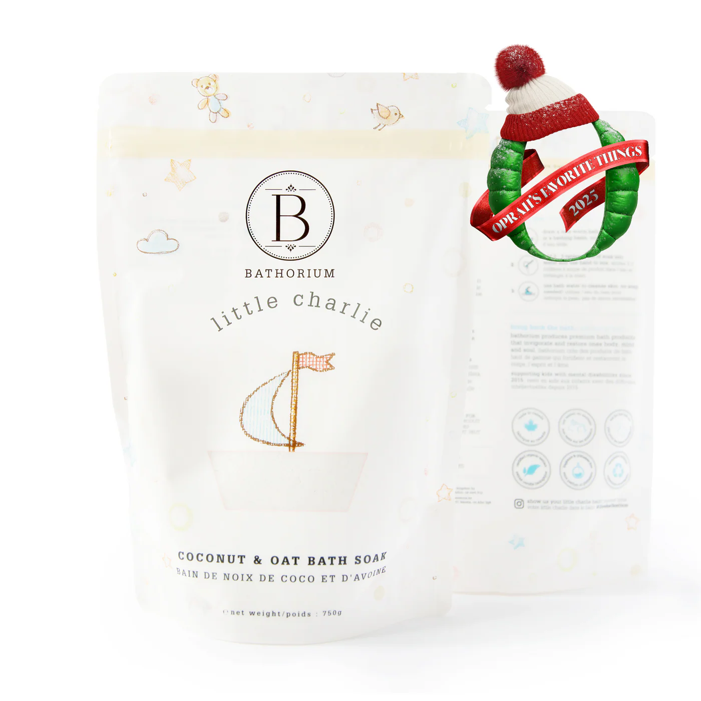 Bathorium coconut and oat bath soap 