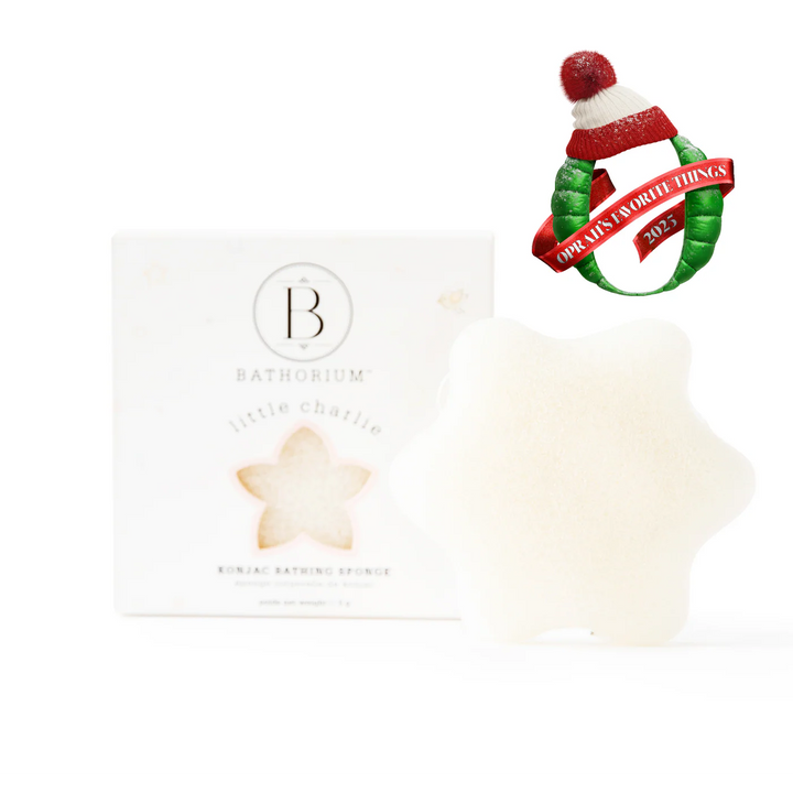 Bathorium product with a decorative wreath and 'Happy Holidays'