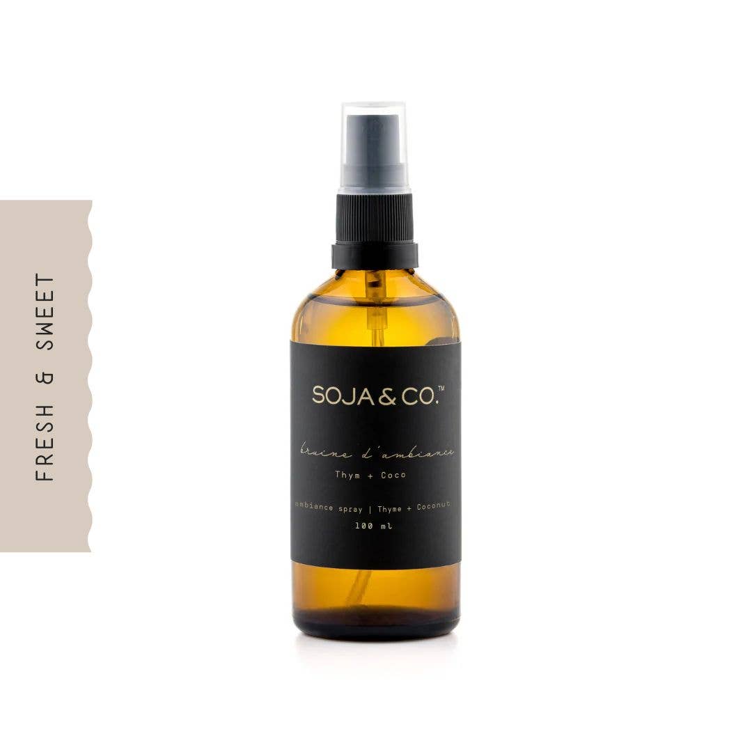 SOJA&CO.® - Room Spray | Thyme + Coconut: 100ml