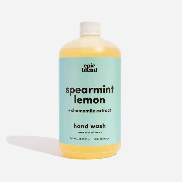 Spearmint Lemon Hand Soap Vegan: 8oz