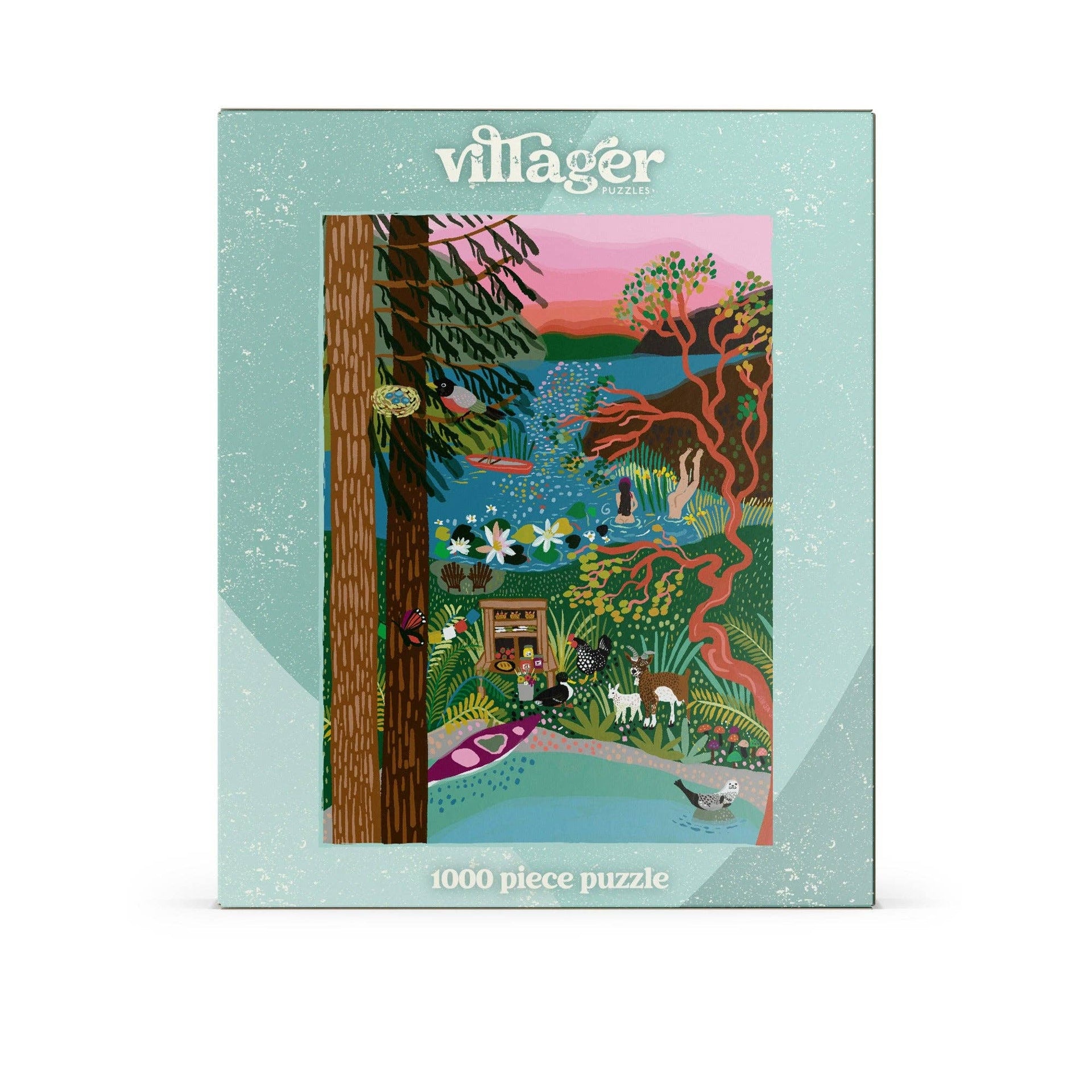 Villager Puzzles - Salt Spring Island 1000-Piece Puzzle | Designed in BC Canada