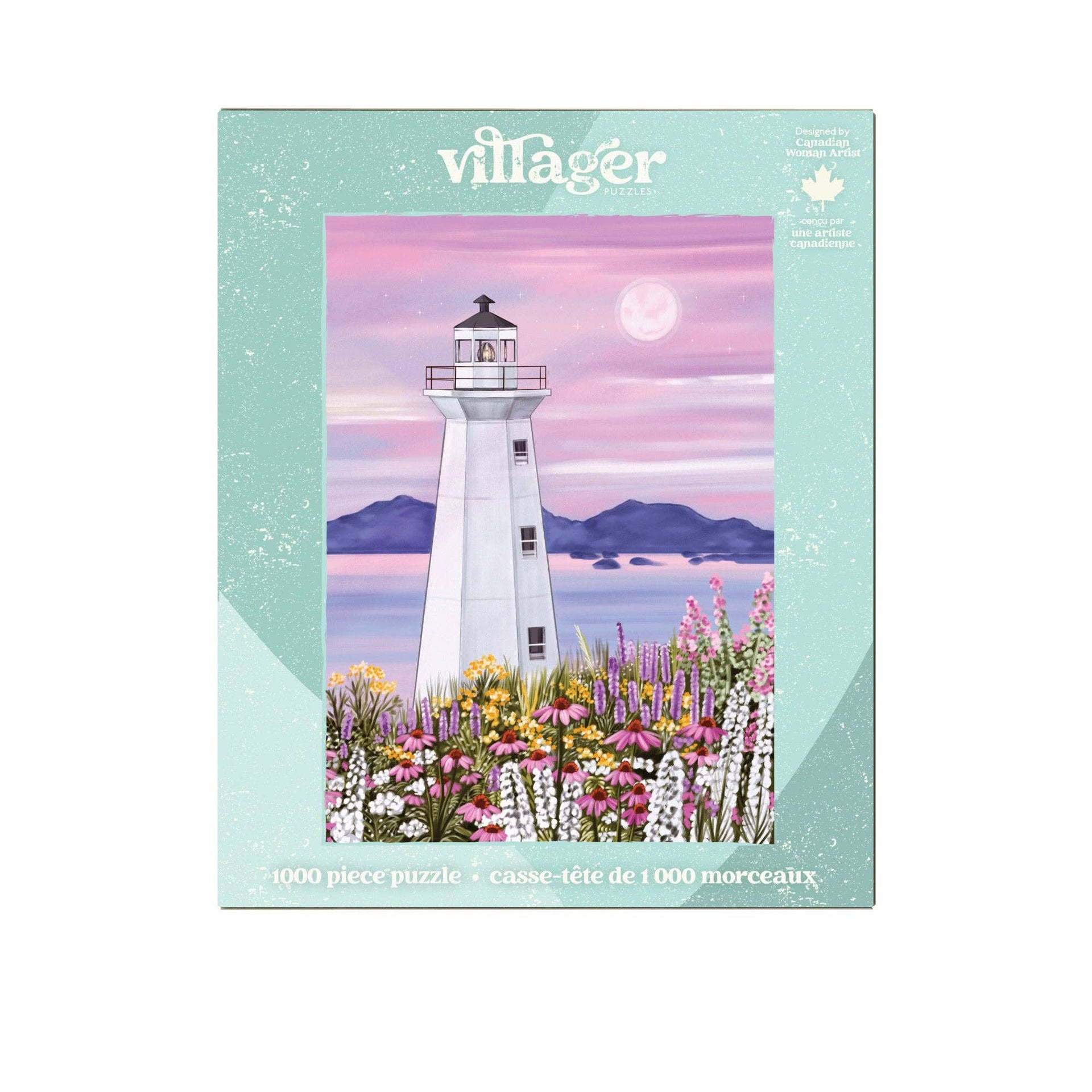 Villager Puzzles - Harbour Lighthouse | 1000-Piece Puzzle | Designed in Canada