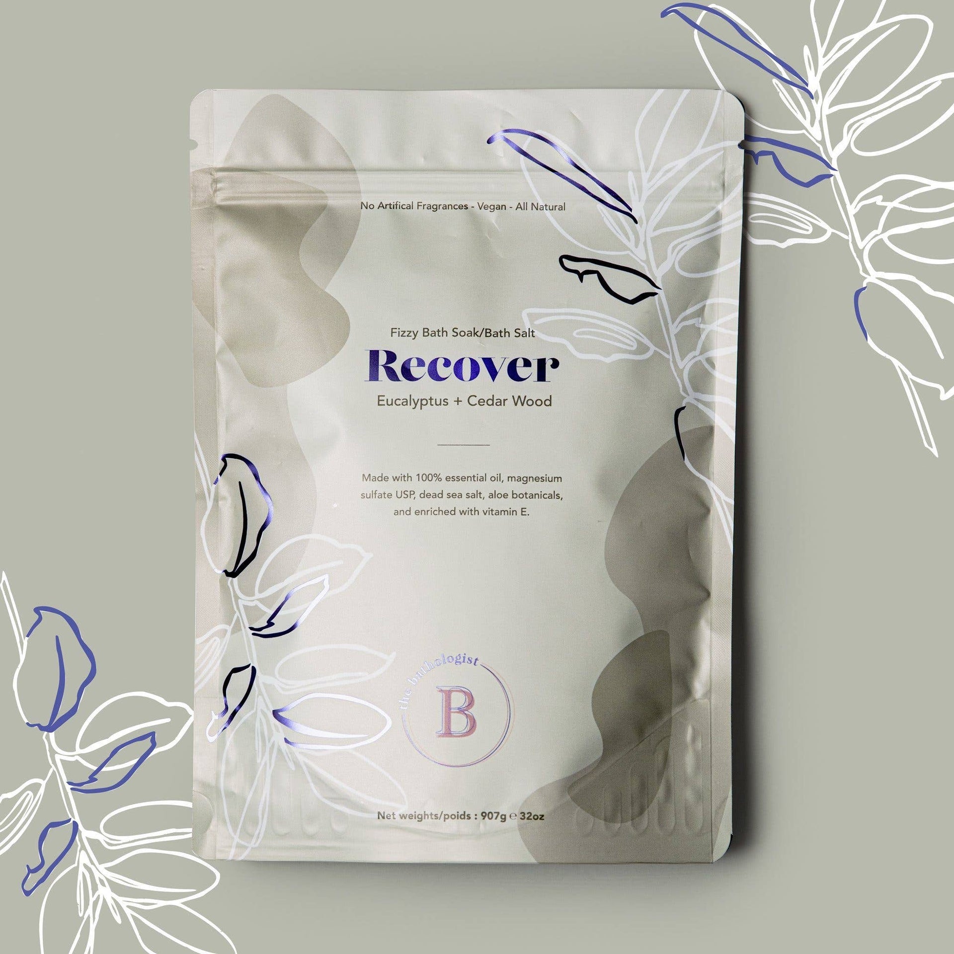 The Bathologist Recover Fizzy Bath Soak 907g: 907g