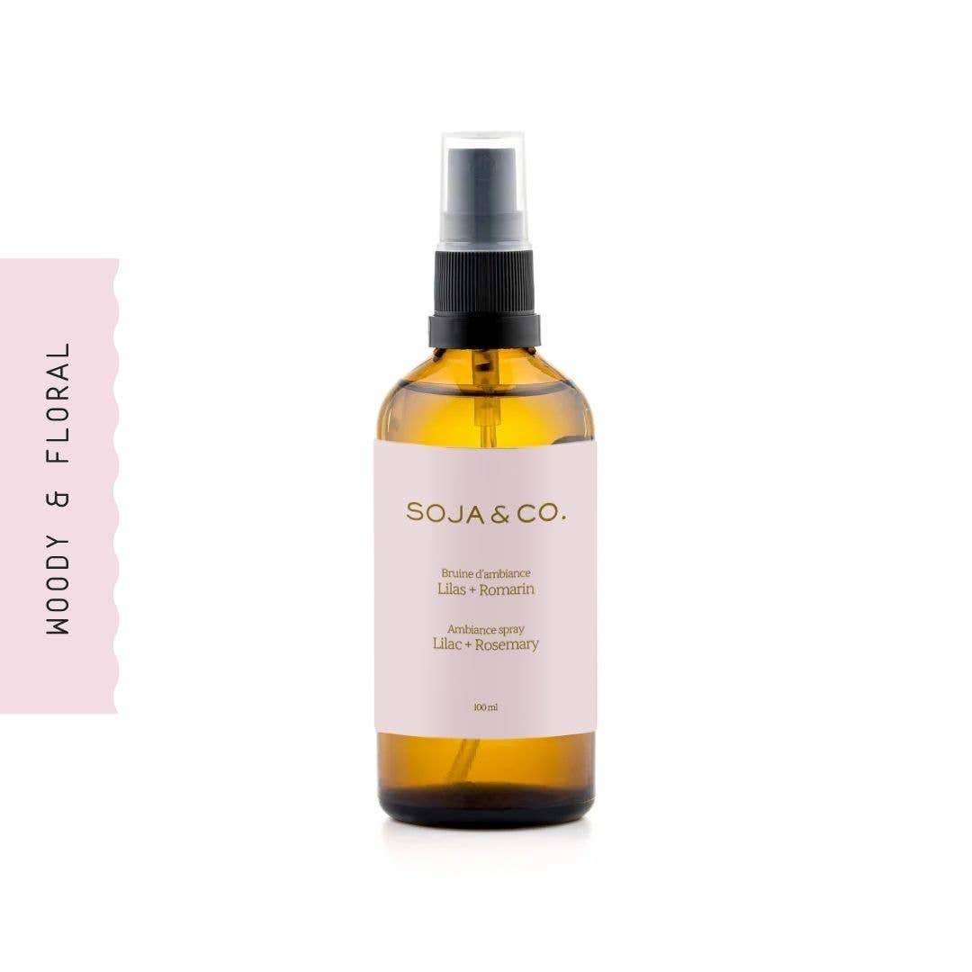 SOJA&CO.® - Room Spray | Lilac + Rosemary: 100ml