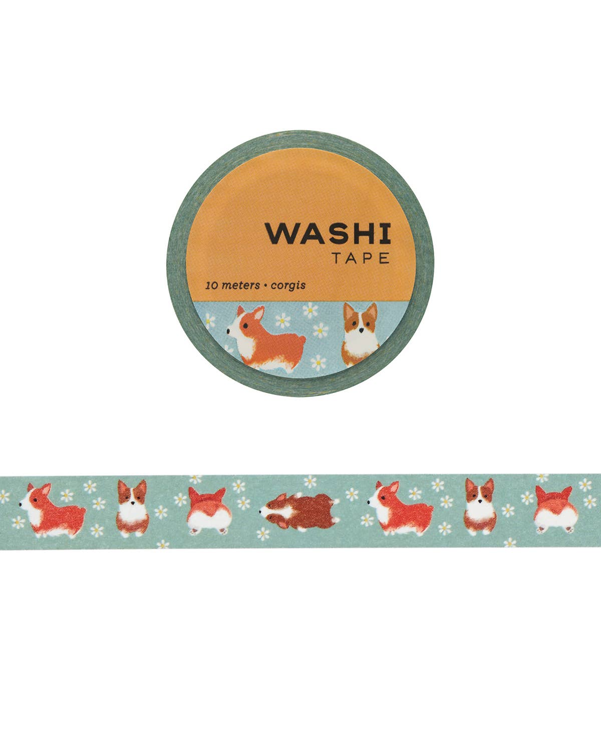 Girl of All Work - Corgis Washi Tape