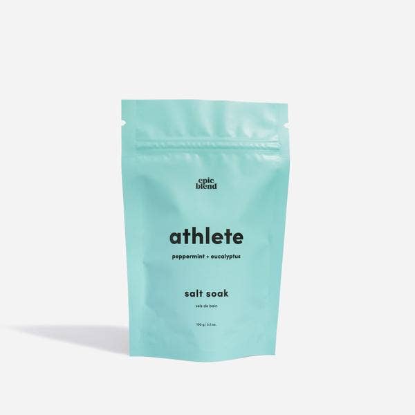 Athlete Bath Salts Soak Vegan: 17.6oz