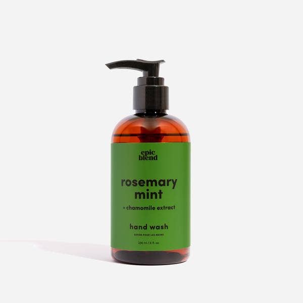 Rosemary Mint Hand Soap Vegan: 8oz