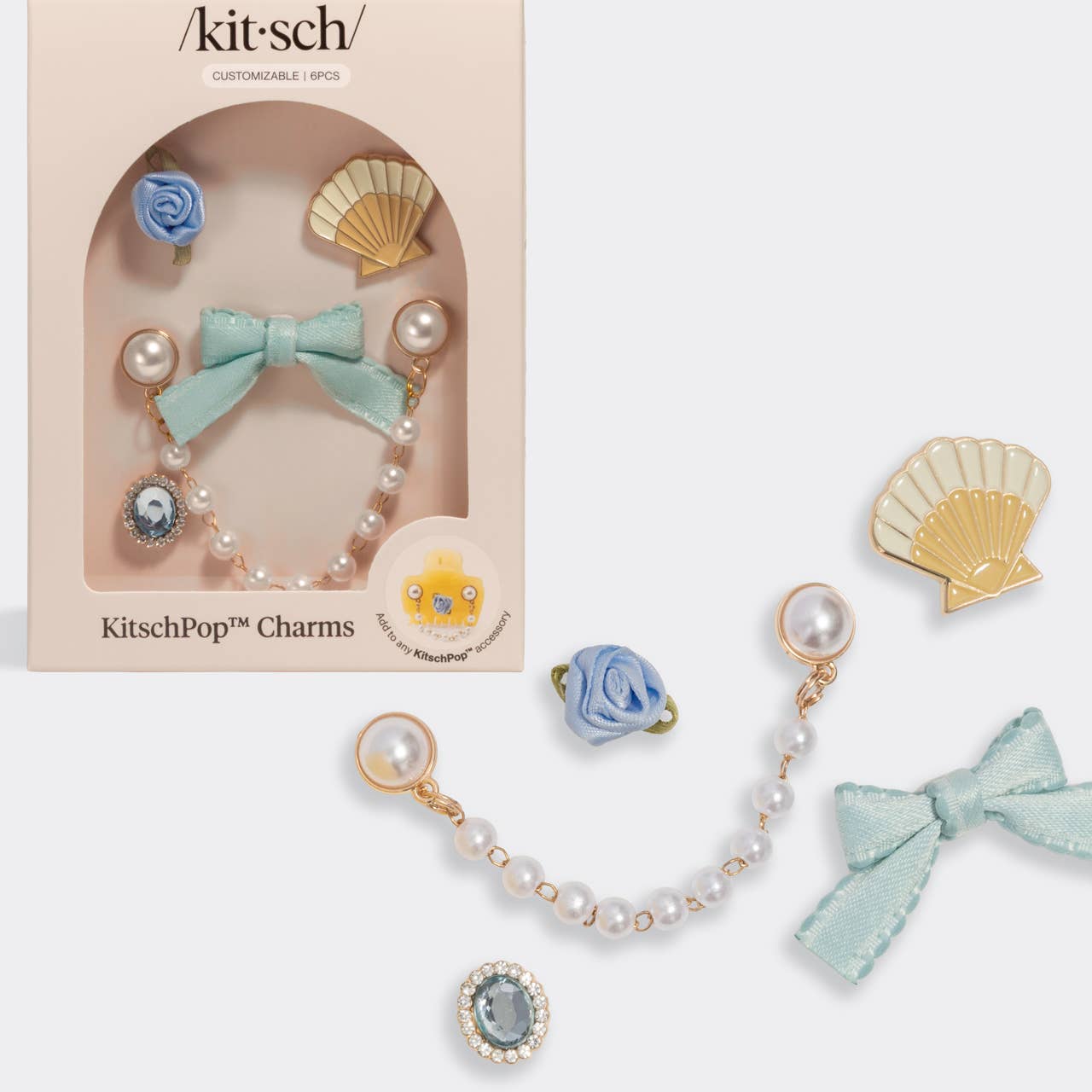 KitschPop™ Charms | Coastal Cottage Collection | 6pcs