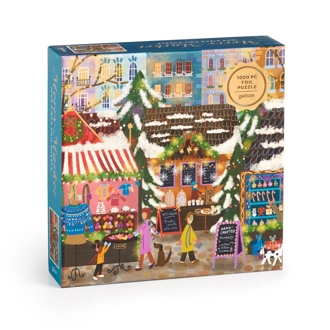 Merry Market | 1000 Piece Foil Puzzle