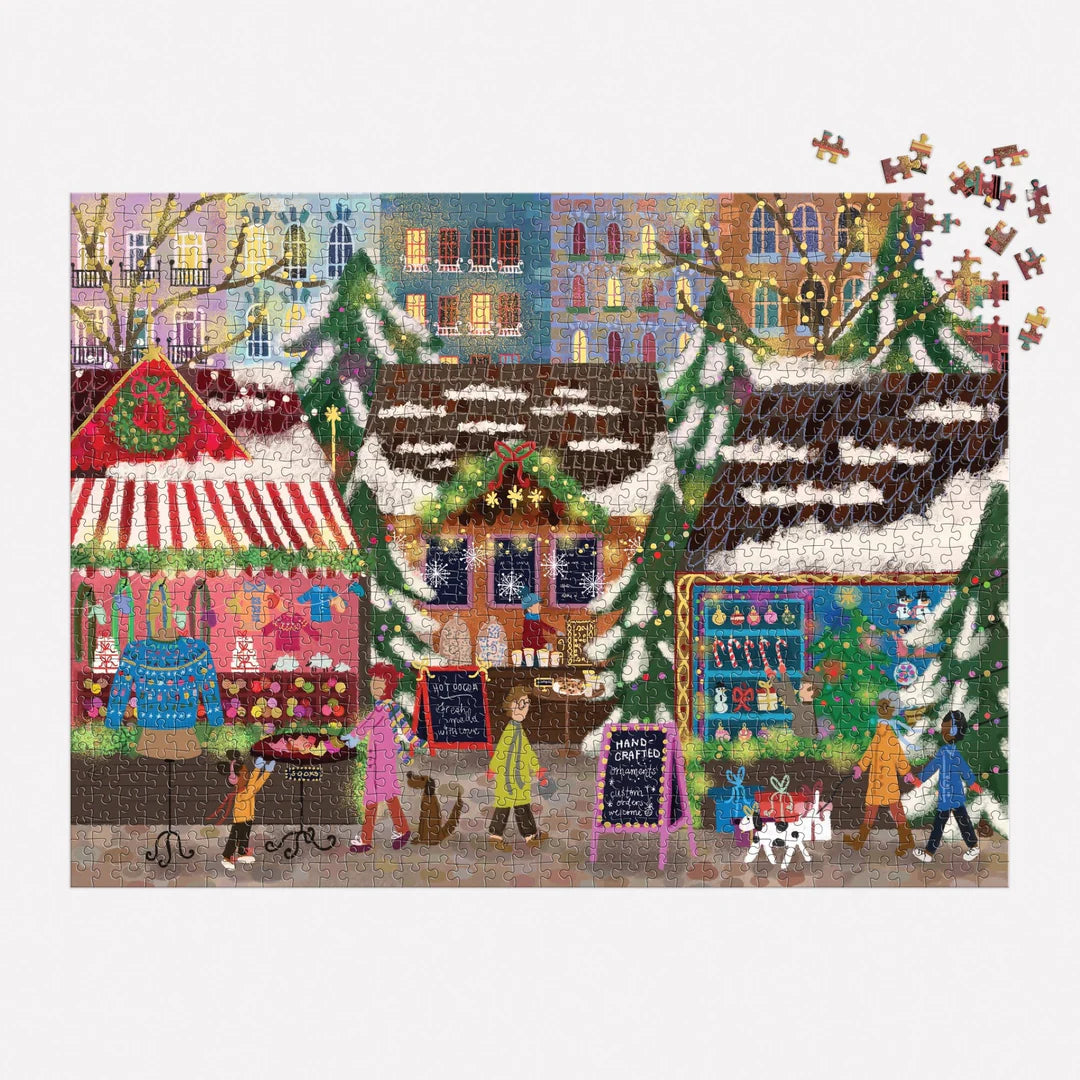 Merry Market | 1000 Piece Foil Puzzle