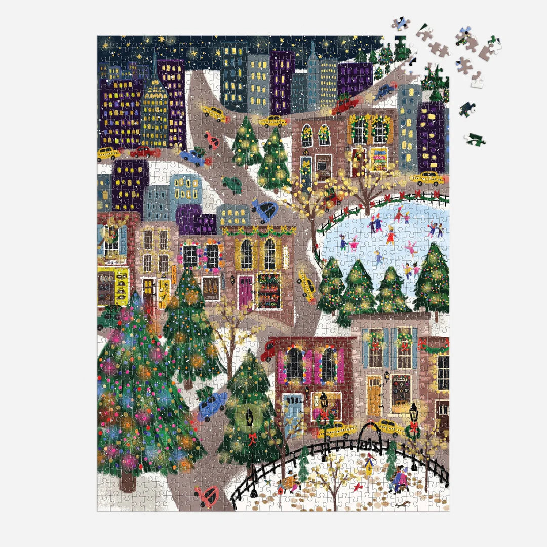 Sparkling City | 1000 Piece Foil Puzzle