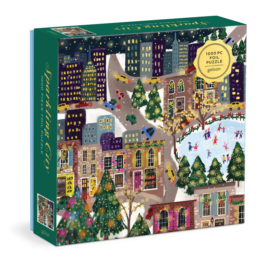 Sparkling City | 1000 Piece Foil Puzzle