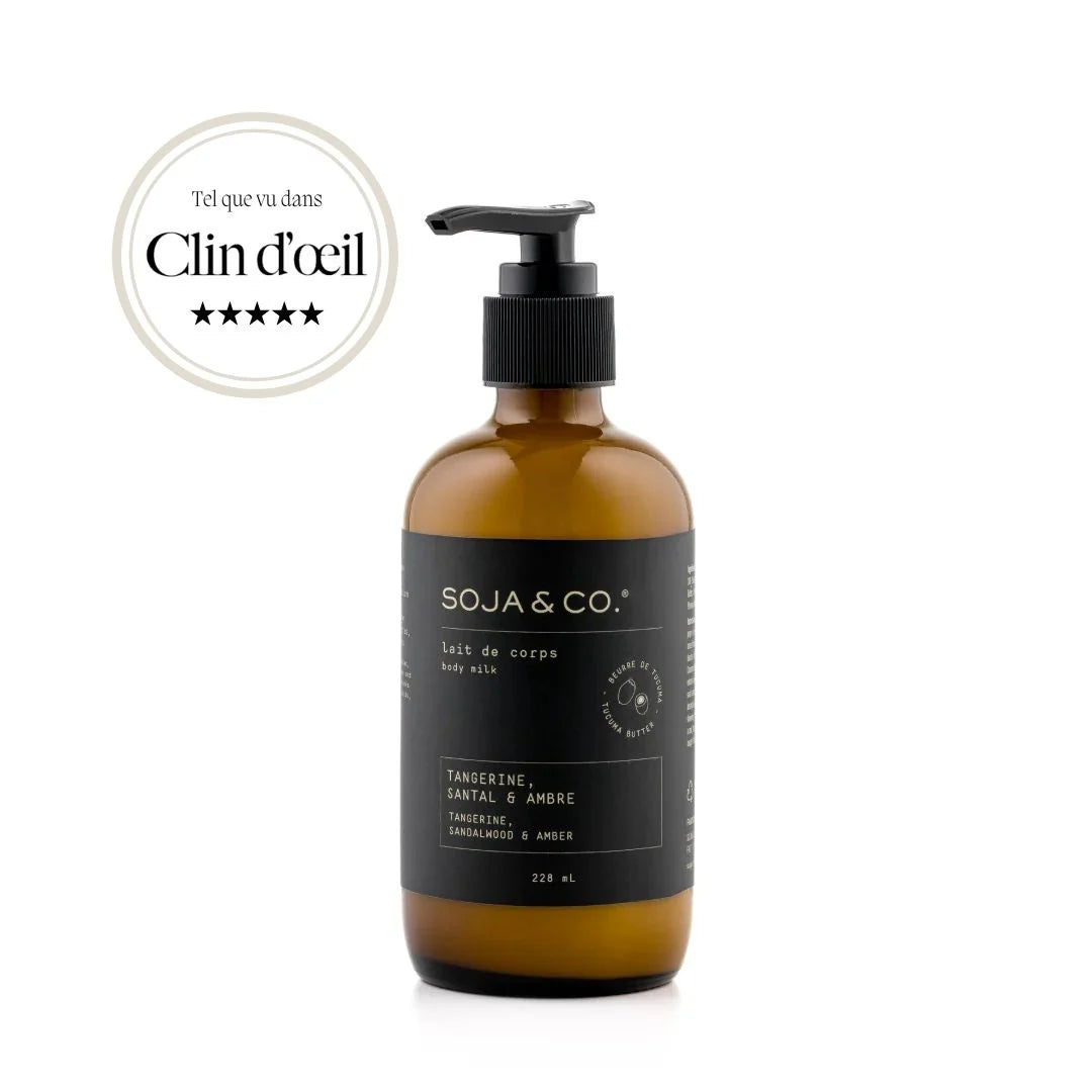 Body Milk | Tangerine, Sandalwood & Amber | 228ml