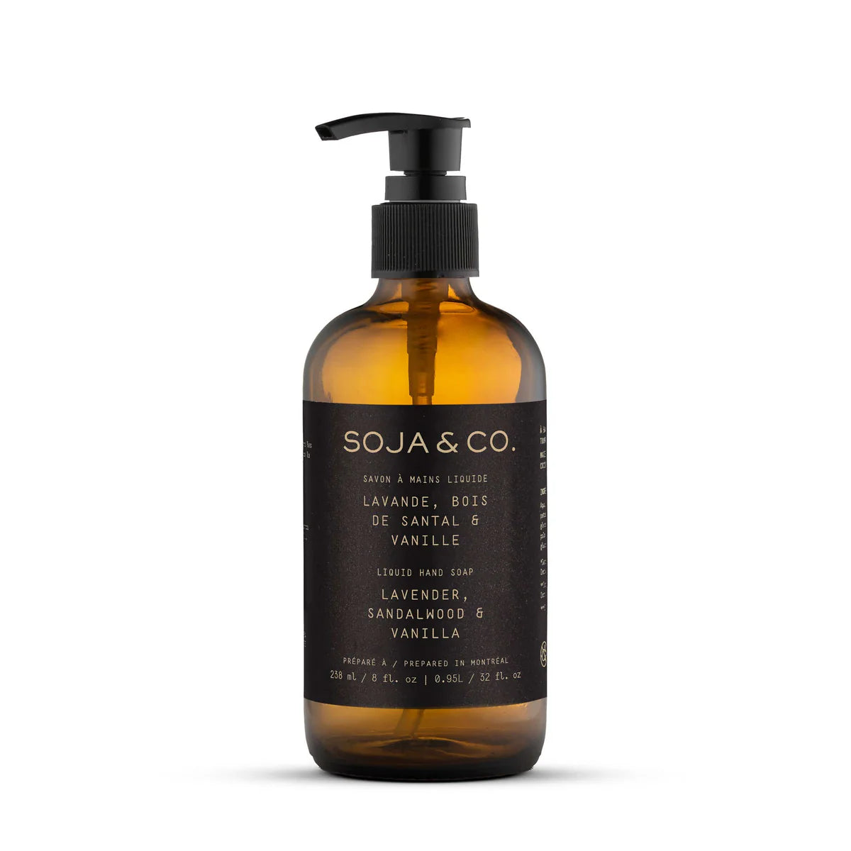 Liquid Hand Soap | Lavender, Sandalwood & Vanilla | 238ml
